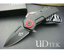 Black Version OEM Mantis DA17 Folding Knife Stainless Steel Knife with Aluminum Handle UDTEK01241  